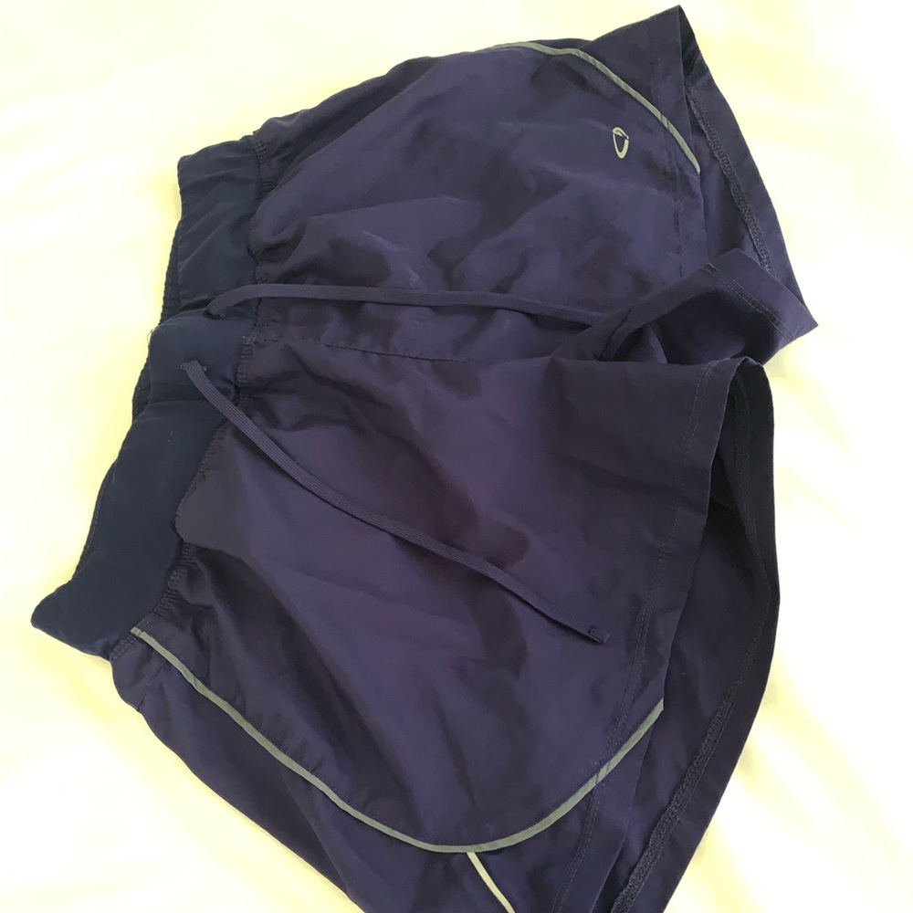 Navy workout shorts